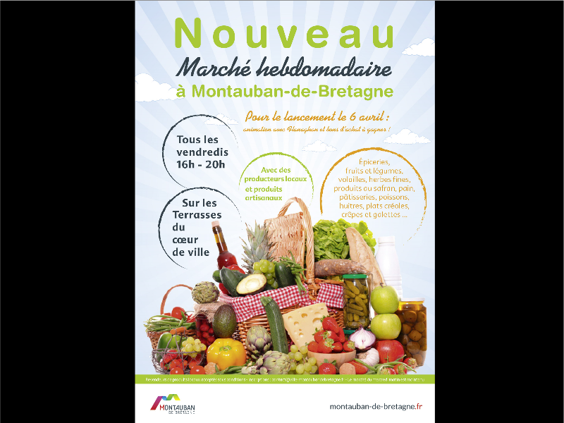 Inauguration du marché hebdomadaire