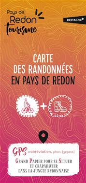 Carte randonnées en Pays de Redon - GPS