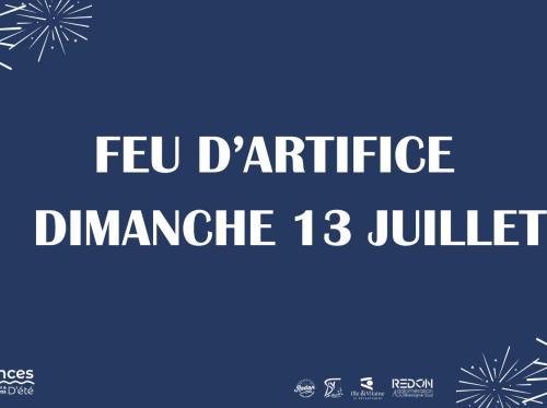 Confluences d'été - Feu d'artifice