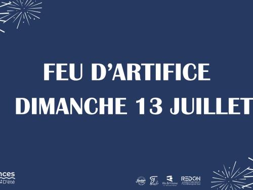 Confluences d'été - Feu d'artifice