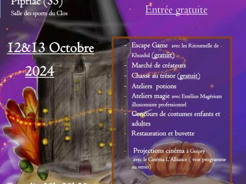 Le week-end des sorciers avec Cathy & Co Le 12 oct 2024