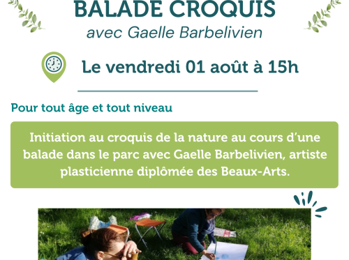 Animation Balade croquis