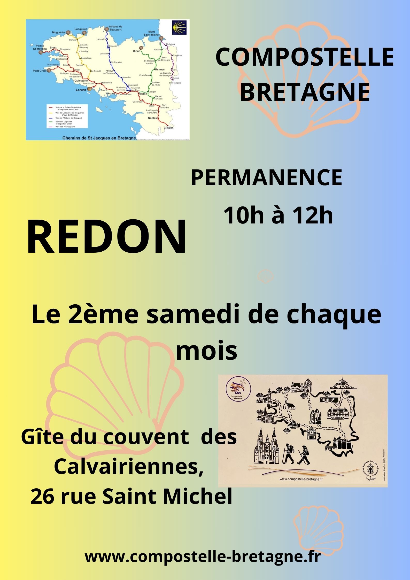 Rencontres Permanences Compostelle Bretagne - Compostelle Bretagne