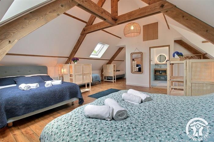 9 chambre jeunes sabots 2 Kordokov Trémereuc - © Gîte de France