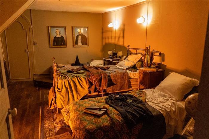 A l'interieur des dortoirs - Le Rocher Portail