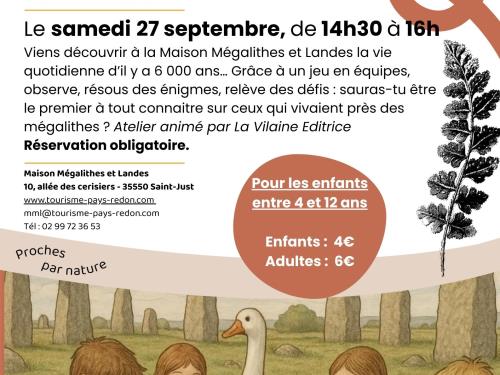 MML_La Maison Mégaludique - Affiche