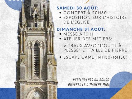 Affiche 150 ans église