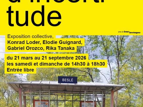 Affiche 2026_jaune—Galerie de Beslé Affiche 2026_jaune