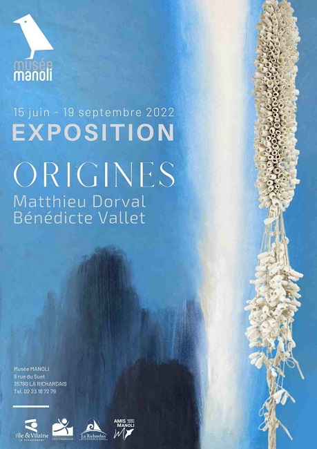 Exposition "Origines", Matthieu Dorval – Bénédicte Vallet