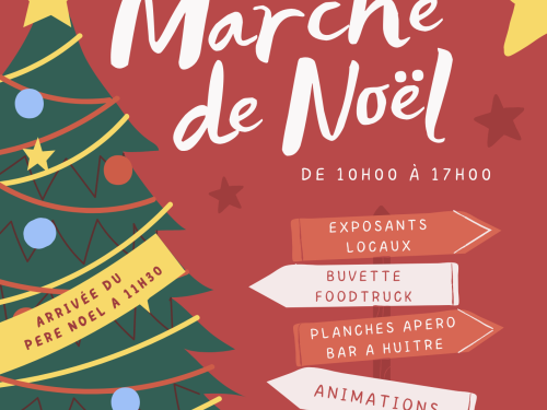 Affiche Marché de Noël