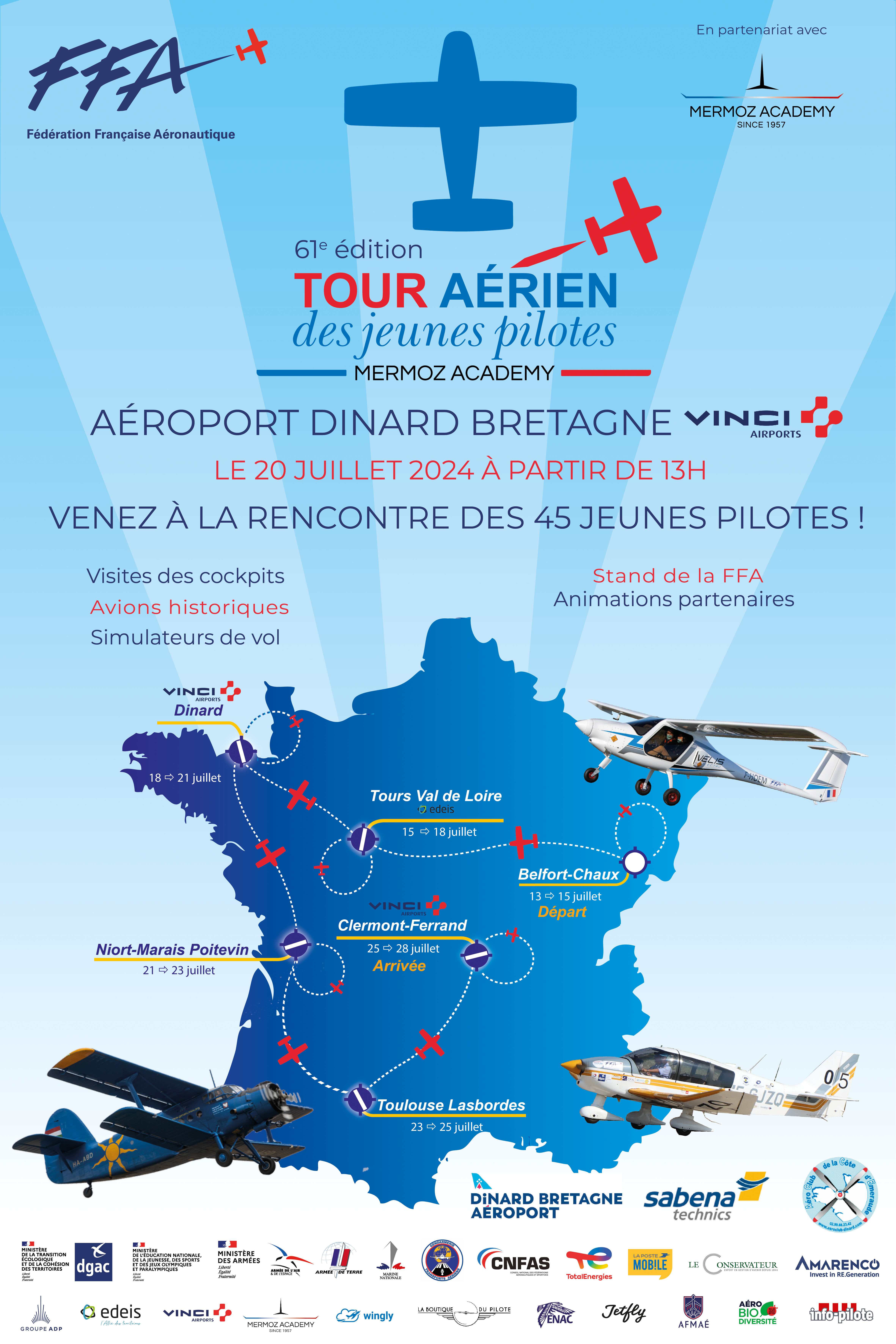 61è édition - Tour Aérien des Jeunes Pilotes