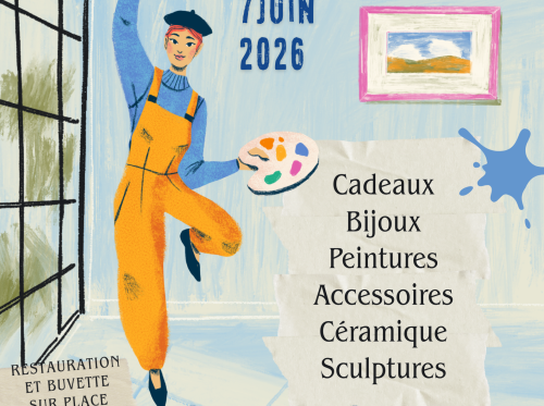 Affiche marché des créateurs 2026