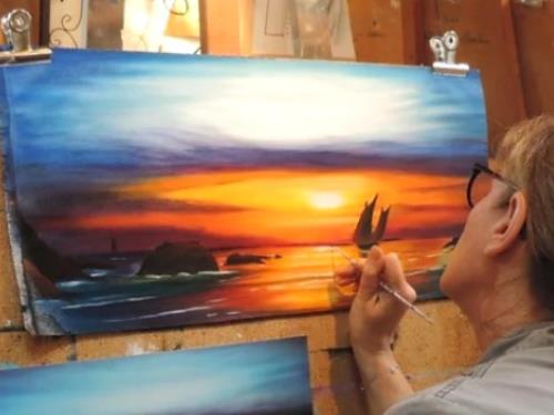 Créaton à l'atelier—Fanny Morales Créaton à l'atelier