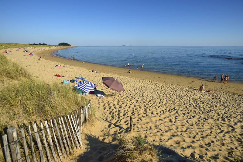 Plage Saint Pierre Locmariaquer Tourisme Bretagne