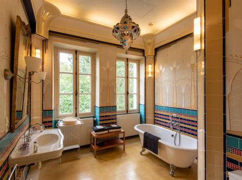 Chambre d'hôte Prestige Manon- salle de bain par frederique jouvin