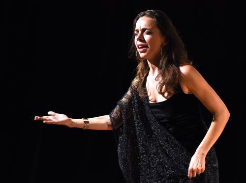 Cécile Evrot en concert