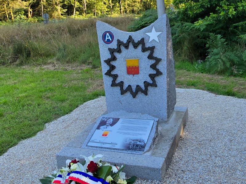 Stèle commémorative 2 août 1944