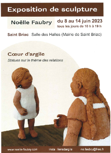 Exposition de sculpture – Noëlle Faubry