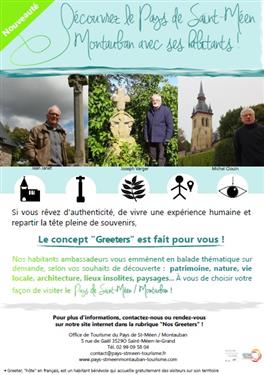Greeters Pays Stmeen Montauban—Office de tourisme du Pays de StMeen Montauban Greeters Pays Stmeen Montauban