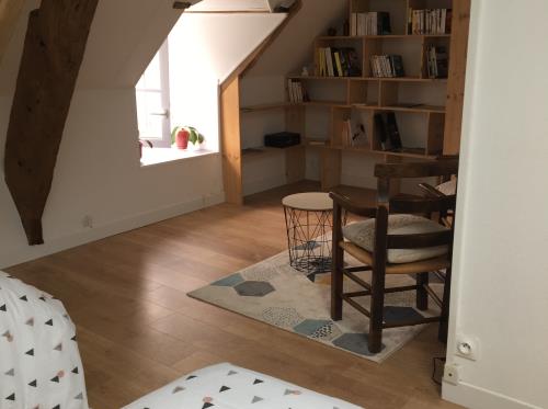 chambre 2 lits les Mansardes