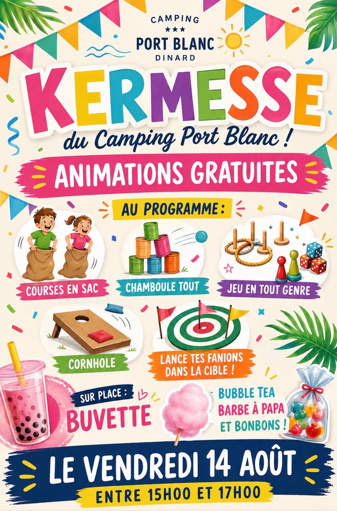 © Camping du Port Blanc
