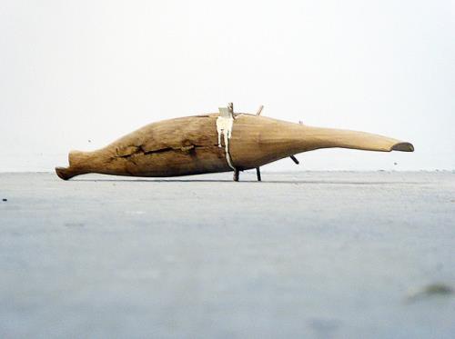 Ce qui demeure; bois taillé, 2026