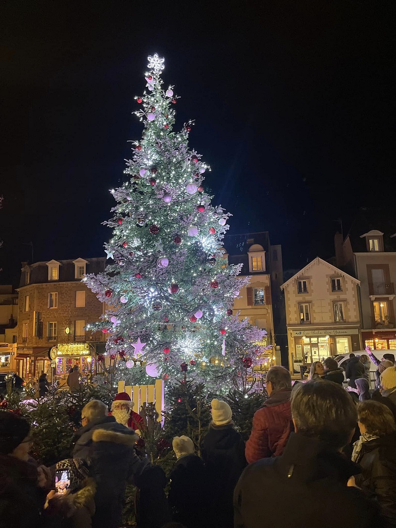 Lancement des illuminations de Noël