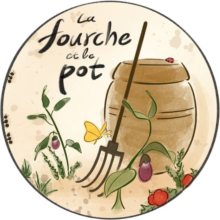 ©La fourche et le pot