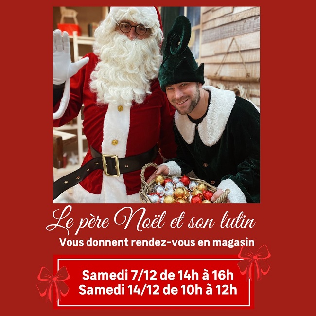 Le Père Noël et son Lutin