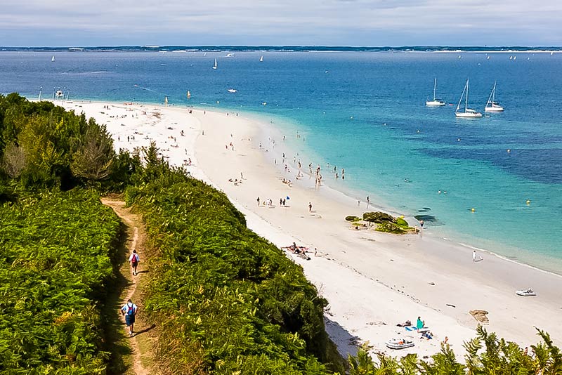 Plage Les Grands Sables Groix Tourisme Bretagne