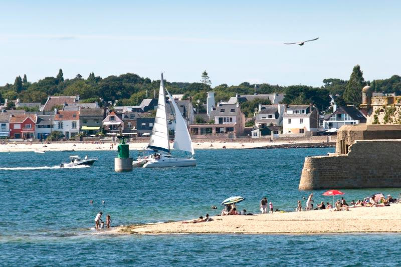 Plage De Port Louis Port Louis Tourisme Bretagne