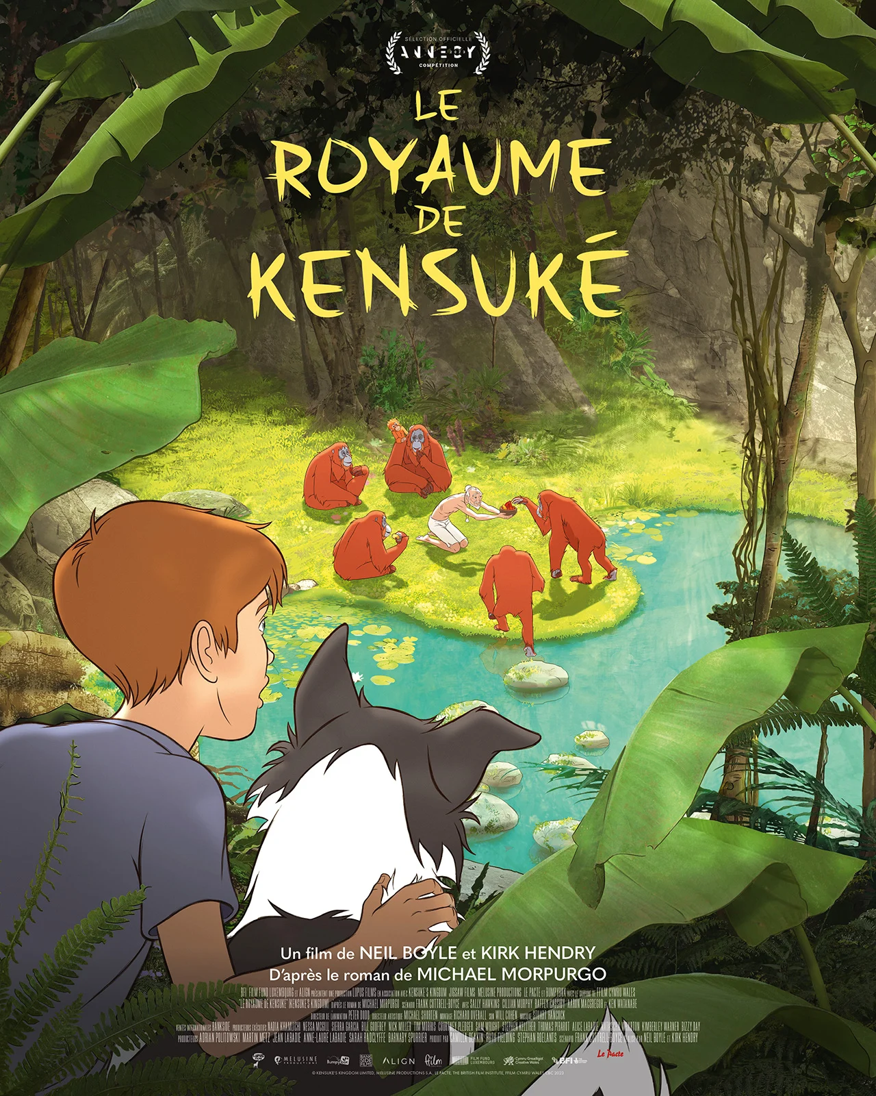 Projection - "Le Royaume de Kensuké" de Neil Boyle et Kirk Hendry