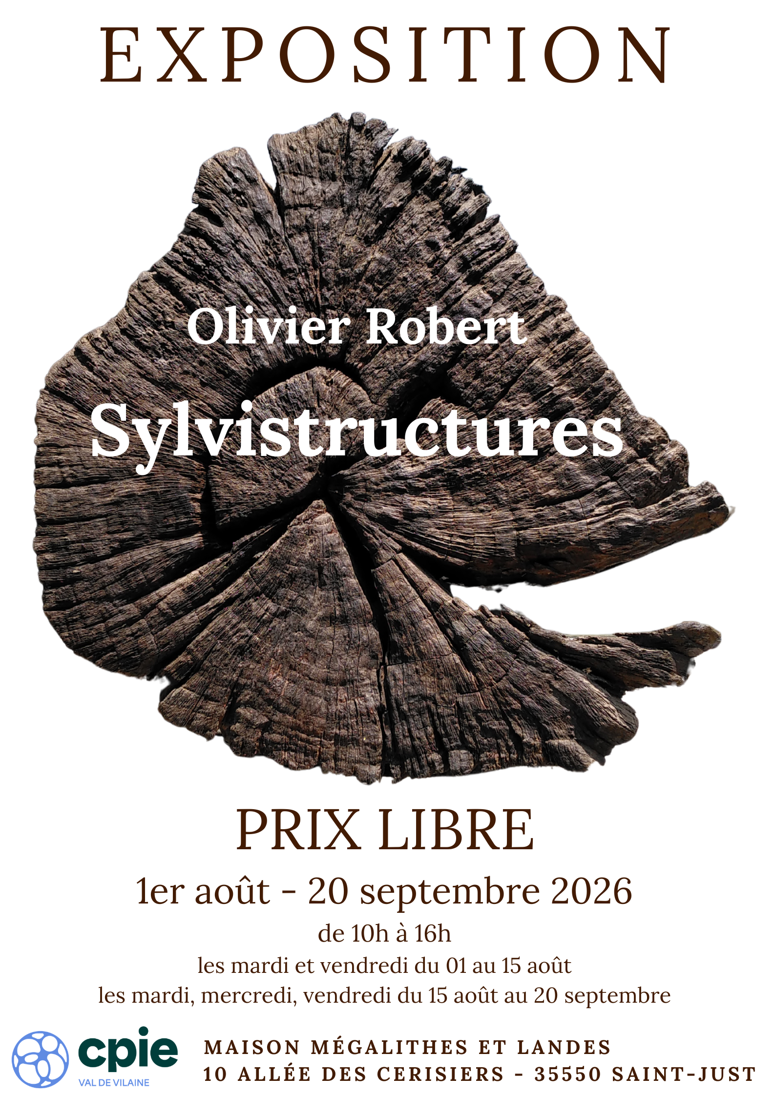 Affiche Sylvistructures - CPIE Val de Vilaine