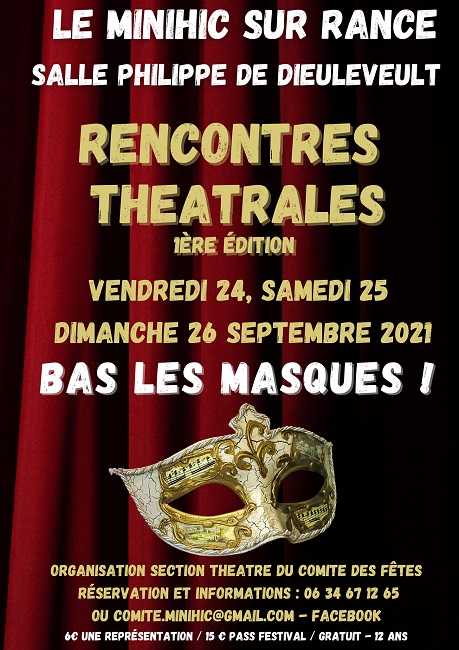 Rencontres Théâtrales – Bas les masques !