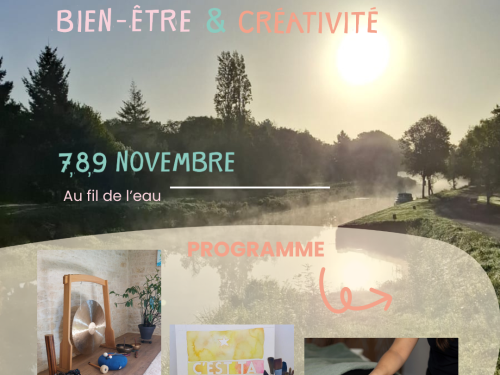 WE bien-être et créa—Sur la rive de Pont Miny WE bien-être et créa