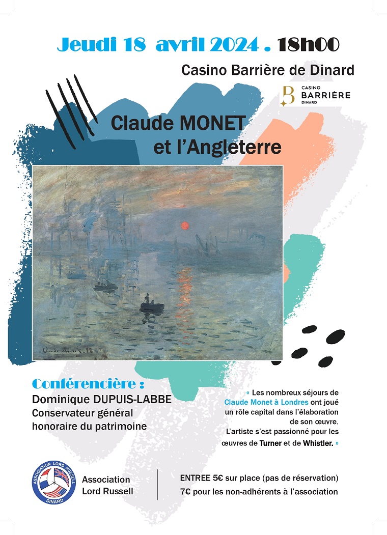 Conférence - Claude MONET