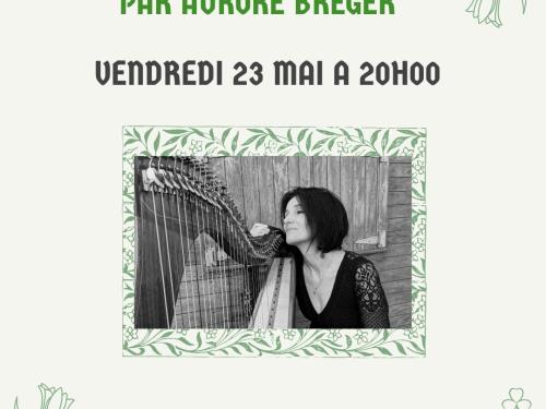 affiche concert harpe