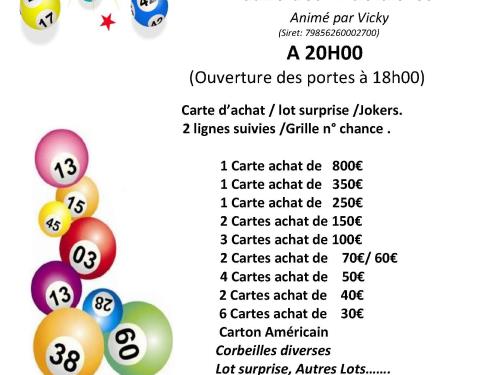 affiche.Loto du 27 fevrier 2026