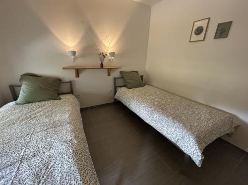 chambre triple au fil de l'eau 3 lits