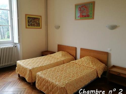 chambre n°2 (Deux lits Simples)