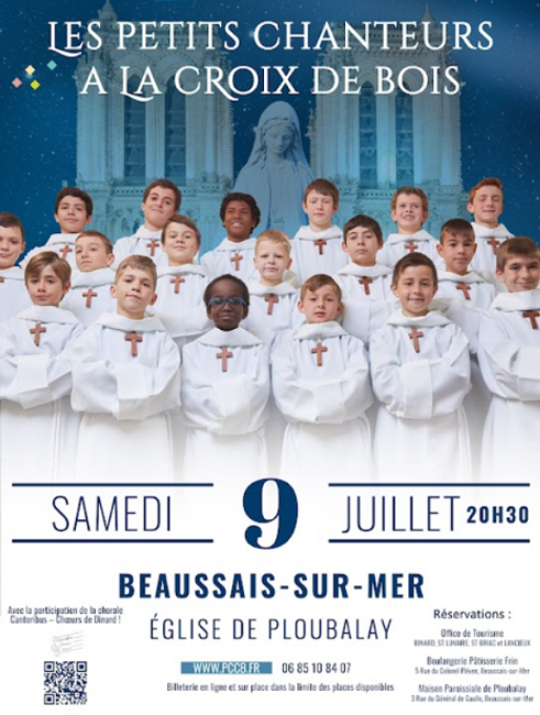 Concert - Les Petits Chanteurs à la Croix de Bois - Choeur de Dinard