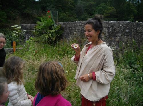 La druidesse et une marguerite