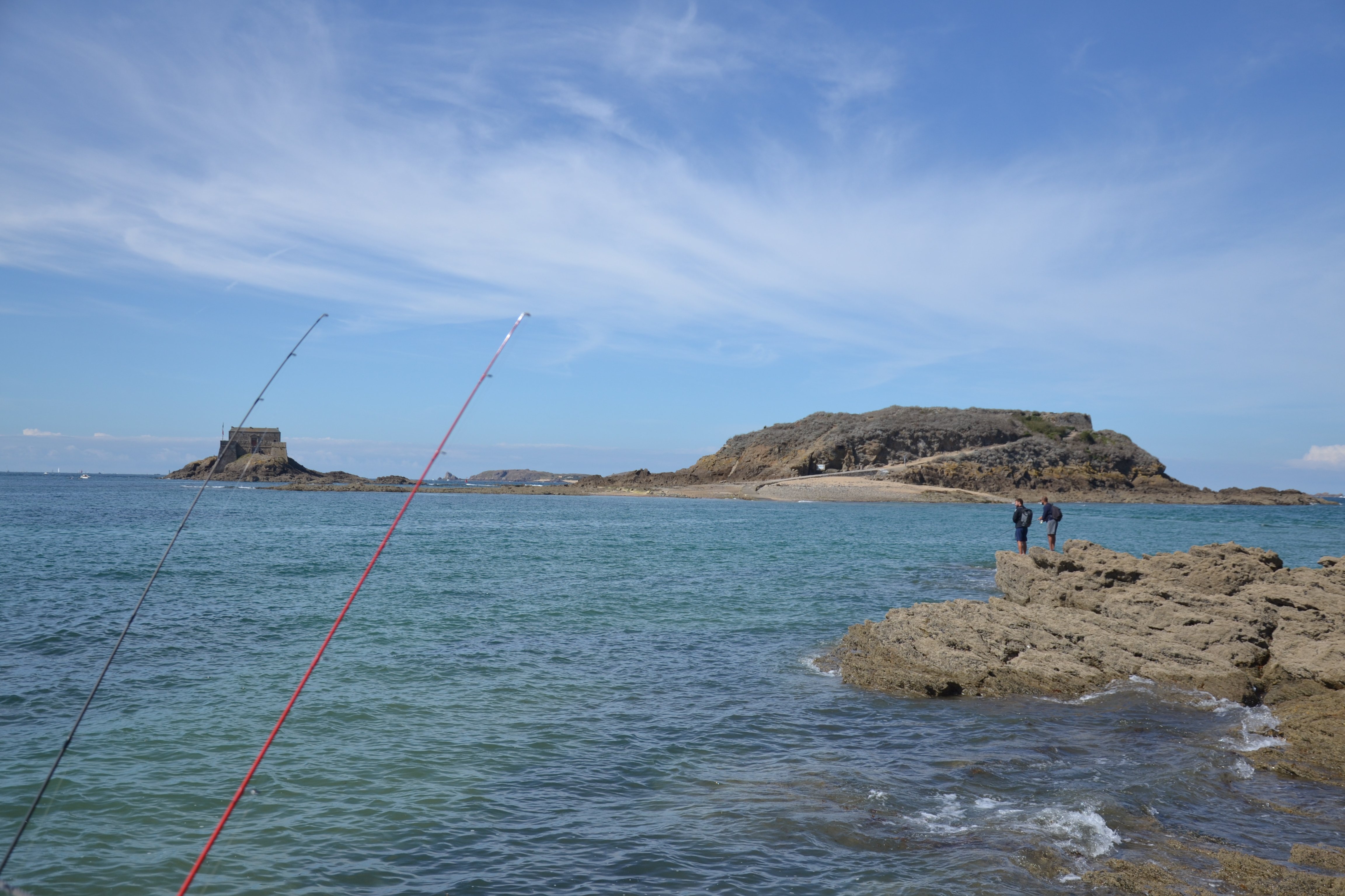 Pêche en mer Saint-Malo. Pêcher guide de pêche St Malo Bretagne 35