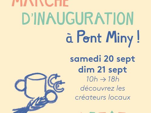 Marché d'inauguration