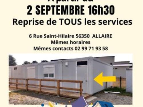 réouverture allaire
