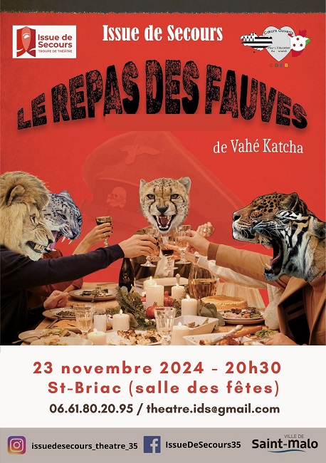 Théâtre - Le repas des fauves 